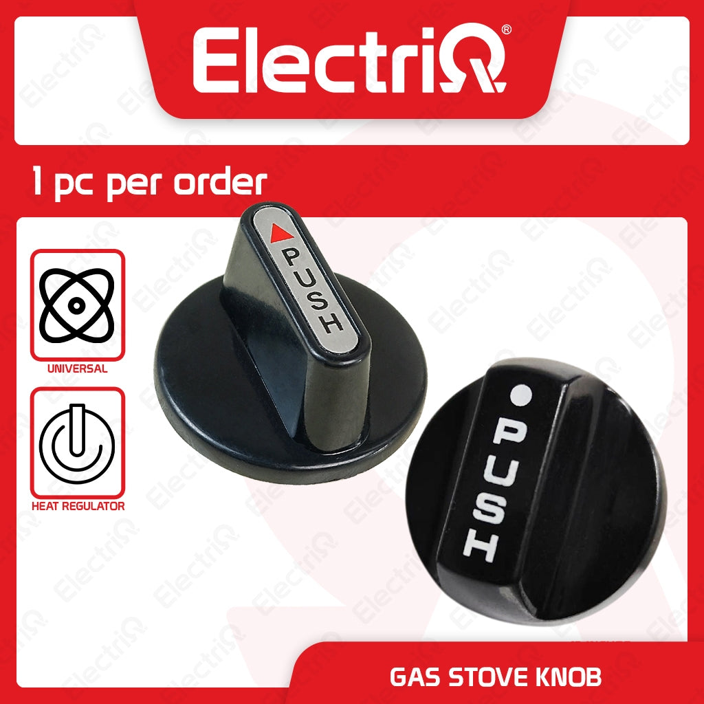 Electriq Universal Gas Stove Knob (Push Type) for Standard Gas Stove Replacement
