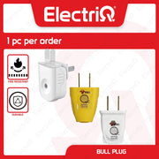 Electriq Bull Plug Unbreakable Yellow Series Heavy Duty Safety Plug 10A 250V