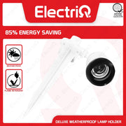 Electriq Omni Deluxe Weatherproof Lamp Holder IP65 130W 250V Outdoor Bulb Holder
