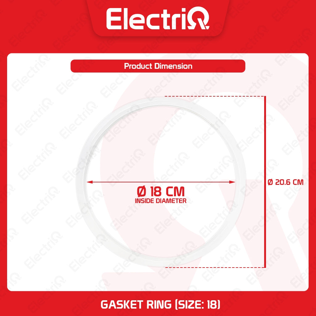 Electriq Universal Pressure Cooker Silicone Gasket Seal Ring Rubber Replacement