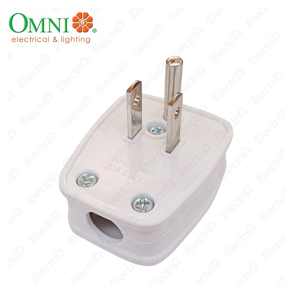 Electriq Omni Heavy Duty Ground Plug & Tandem Ground Plug 20A 250V with Grounding