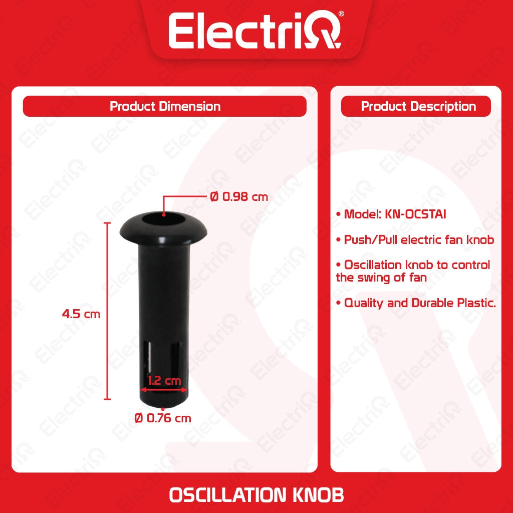 Electriq Universal Oscillation Swing Knob for Electric Fan