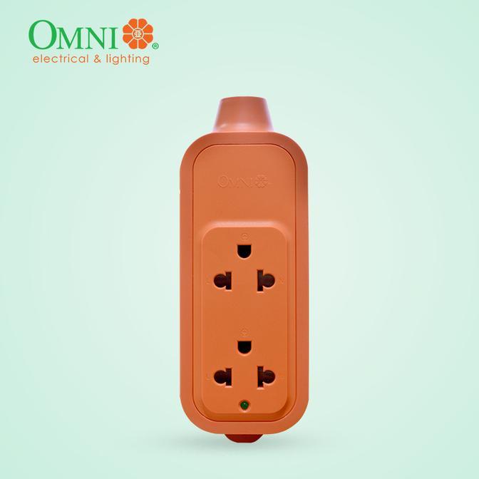 Electriq Omni Heavy Duty Surface Outlet 15A 3750W With Grounding