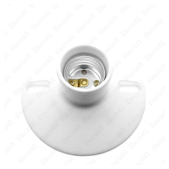 Electriq Omni E27 Ceiling Bulb Light Receptacle 2¼” / 4¼” Screw Type Lamp Holder