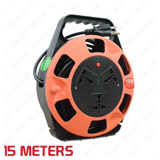 Electriq Omni Extension Cable Wire Wheel 10M / 15M Pure Copper Heavy Duty w/ Surge Protection