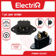 Electriq Rice Cooker AC Power Socket 3-Prong 10A (Straight & Slant Type)