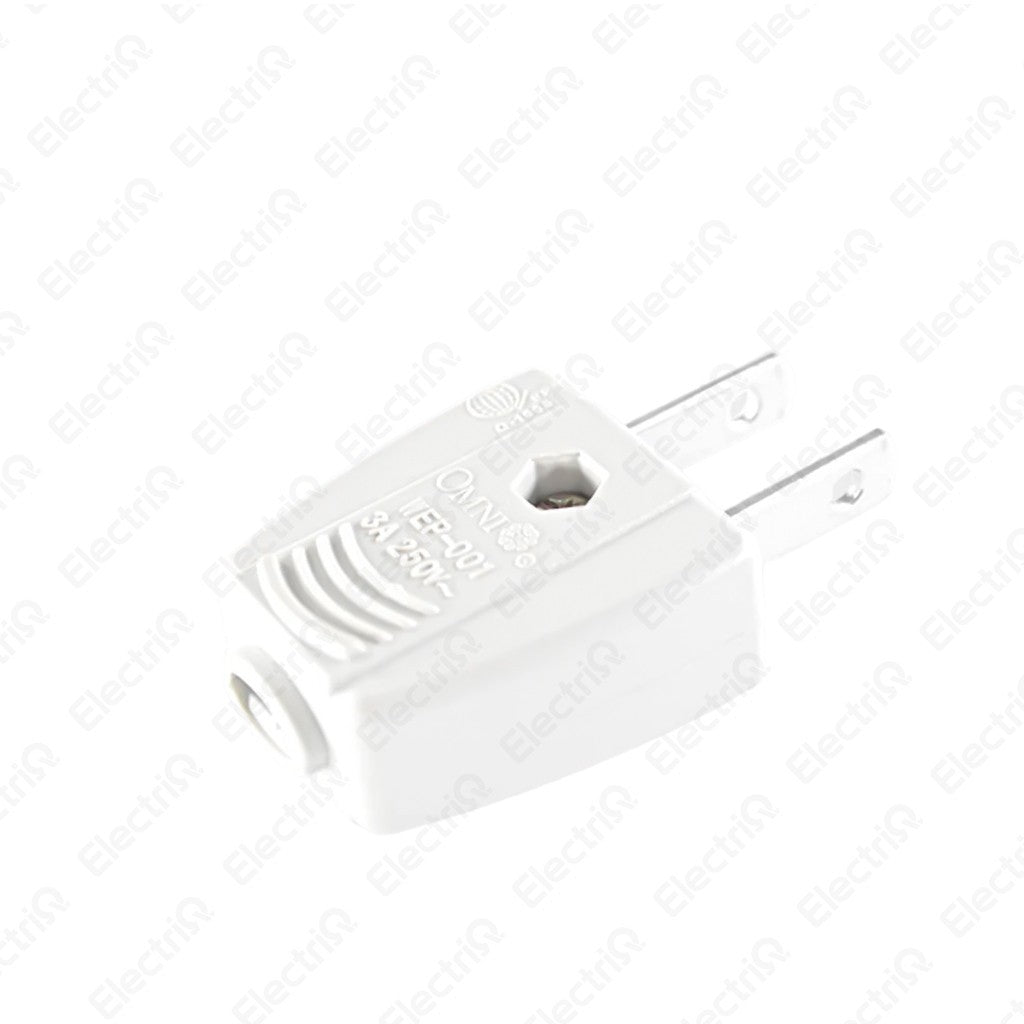 Electriq Omni Electrical Plug WEP-001 3A 250V Heavy Duty Safety Plug
