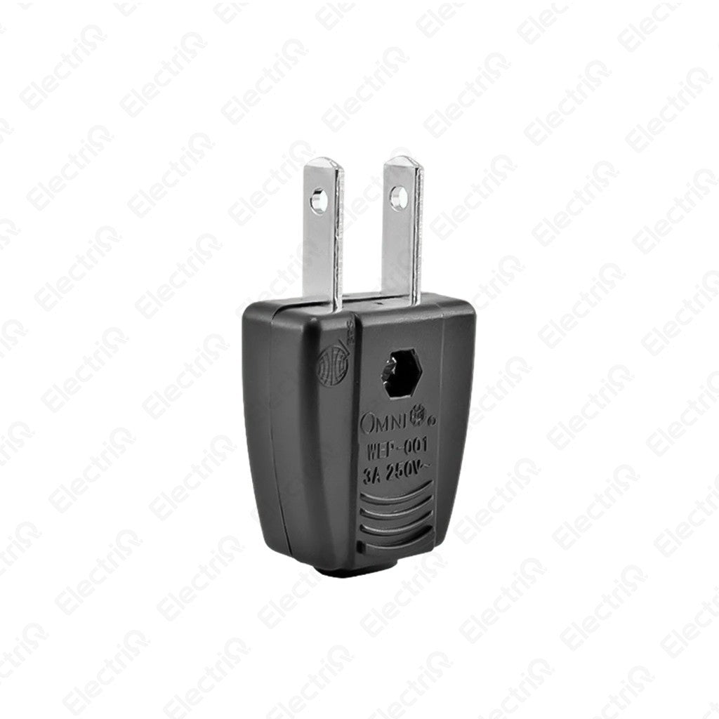 Electriq Omni Electrical Plug WEP-001 3A 250V Heavy Duty Safety Plug