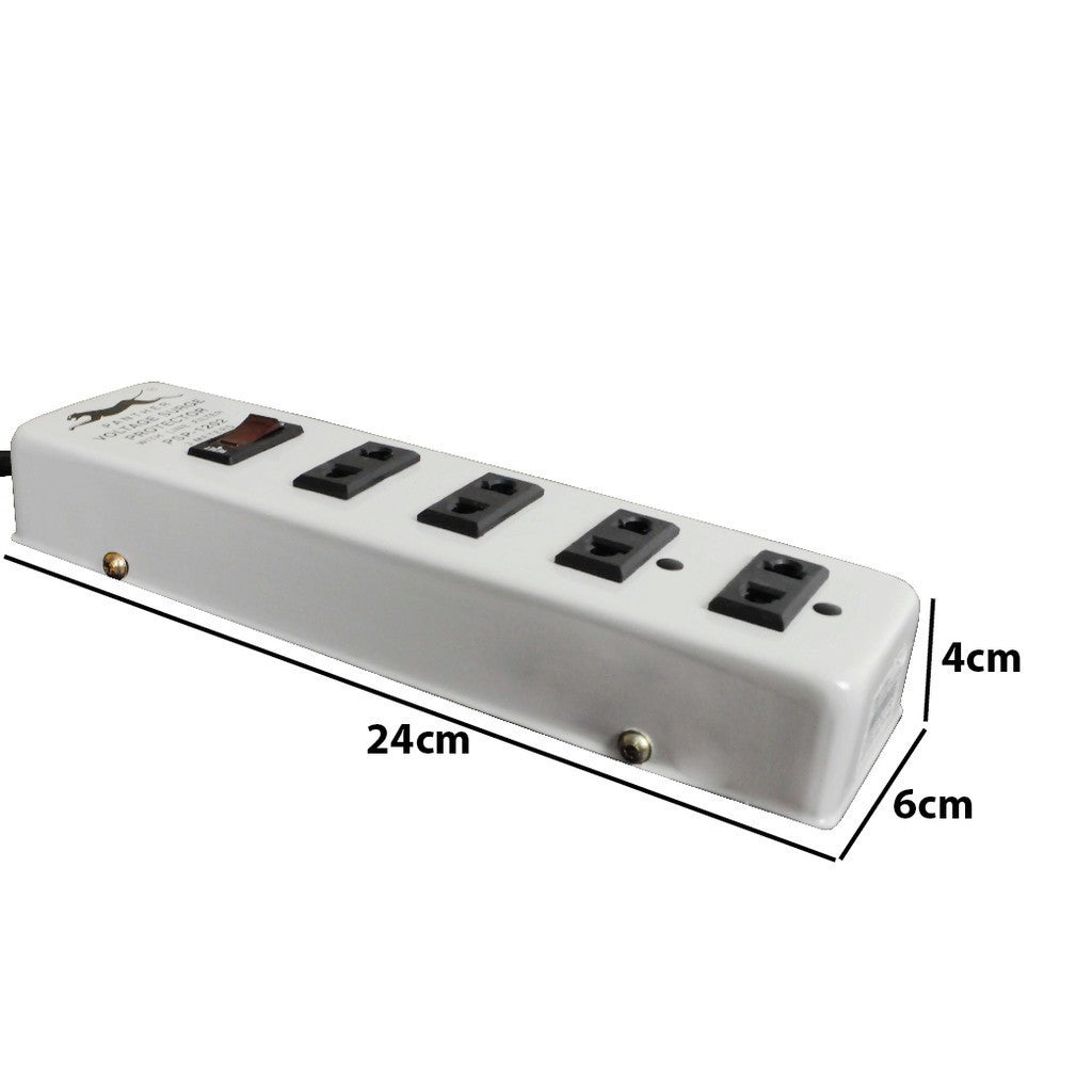 Electriq Panther 3M Power Extension Cord with Surge & Overload Protector