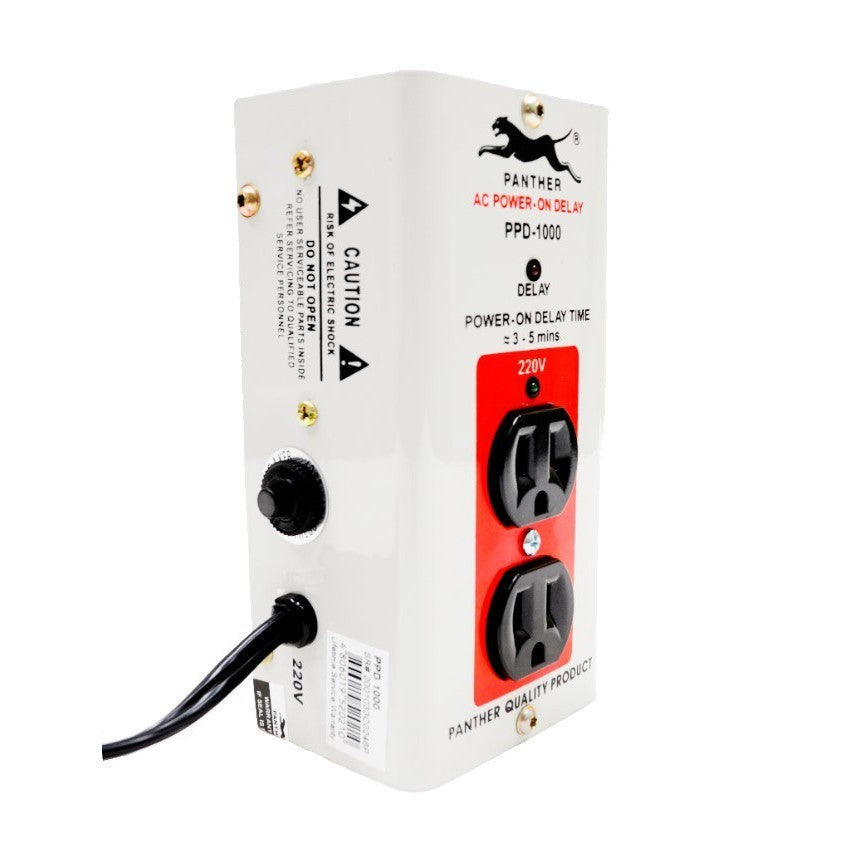 Electriq Panther Power On Delay 1000W Voltage Protector Delay Timer