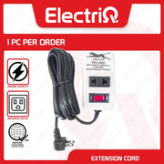 Electriq Panther 3M Power Extension Cord with Switch & Breaker 2-Outlet