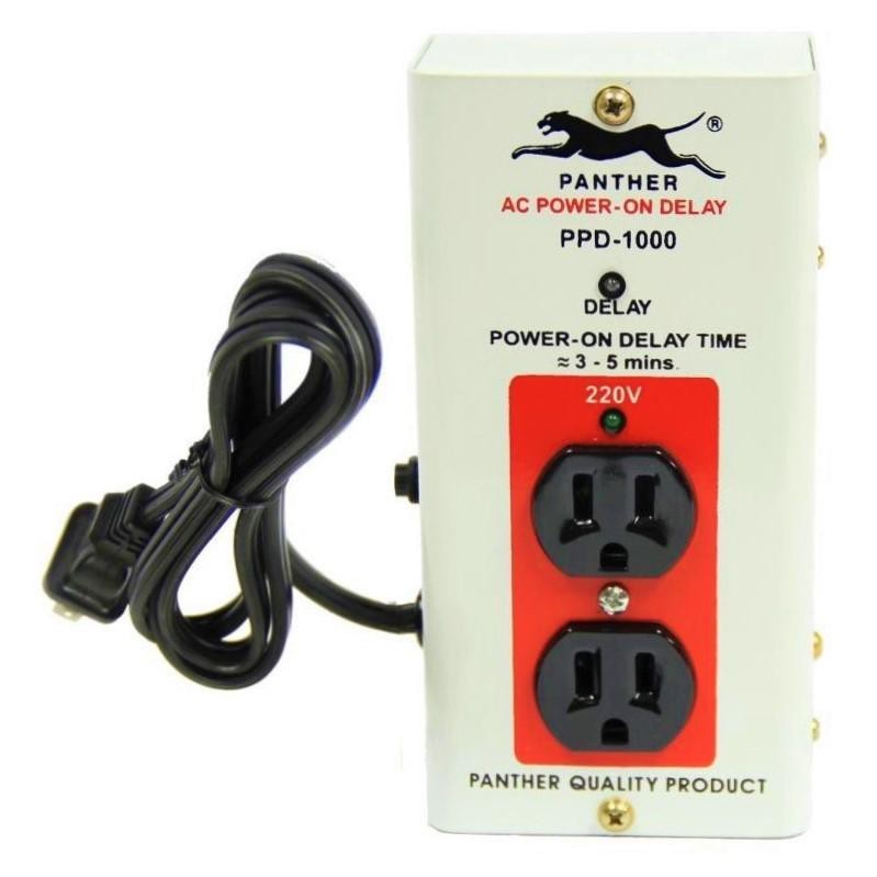 Electriq Panther Power On Delay 1000W Voltage Protector Delay Timer