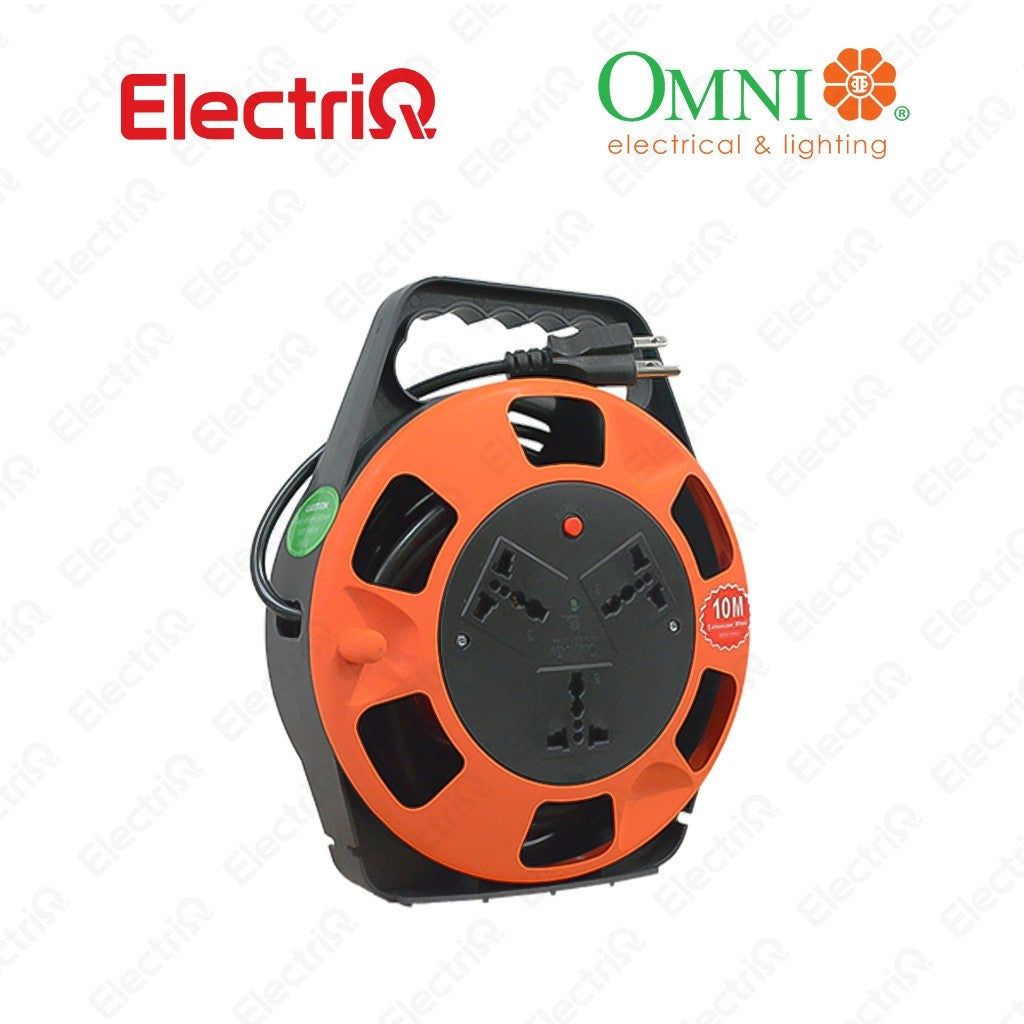Electriq Omni Extension Cable Wire Wheel 10M / 15M Pure Copper Heavy Duty w/ Surge Protection
